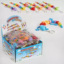 Брелок-антистрес C 53076 (768) ЦІНА ЗА 1 ШТУКУ, "Ящірка" Брелок-антистрес C 53076 (768) ЦІНА ЗА 1 ШТУКУ, "Ящірка"