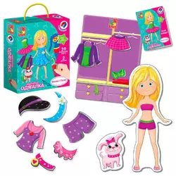 гр Магнітна гра "Одягалка. Меган і Поллі" - VT3702-11 укр (12) "Vladi Toys" гр Магнітна гра "Одягалка. Меган і Поллі" - VT3702-11 укр (12) "Vladi Toys"