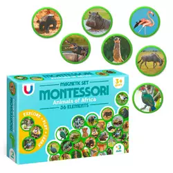 гр Магнітний набір Монтесорі «Тварини на континентах: Африка» 200284  (32) "Dodo", 36 елементів, в коробці гр Магнітний набір Монтесорі «Тварини на континентах: Африка» 200284  (32) "Dodo", 36 елементів, в коробці
