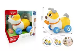 Каталка музична HE 0553 (12) “Собачка”, сенсорна голова, реагує на кістку, звуки, мелодії, підсвічування, тріскачки, в коробці Каталка музична HE 0553 (12) “Собачка”, сенсорна голова, реагує на кістку, звуки, мелодії, підсвічування, тріскачки, в коробці