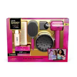 Набір перукаря 626001 (24) 7 елементів, функціональний фен, 2 насадки, щітка для волосся, гребінець, в коробці Набір перукаря 626001 (24) 7 елементів, функціональний фен, 2 насадки, щітка для волосся, гребінець, в коробці