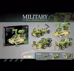 Конструктор J 6606 (24/2) 200 деталей, гумові шини, в коробці Конструктор J 6606 (24/2) 200 деталей, гумові шини, в коробці