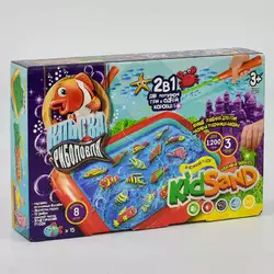 гр Гра велика 2в1 "Кльова риболовля" та "Кінетичний пісок Kidsand" KRKS-01-01U (5) "Danko Toys" гр Гра велика 2в1 "Кльова риболовля" та "Кінетичний пісок Kidsand" KRKS-01-01U (5) "Danko Toys"
