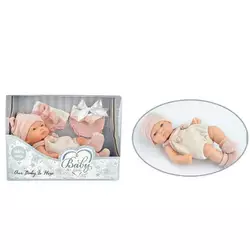 Пупс 203-2 (48/2) висота 25 см, шапочка, шкарпетки, в коробці Пупс 203-2 (48/2) висота 25 см, шапочка, шкарпетки, в коробці