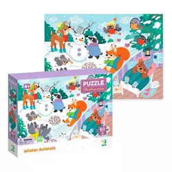 гр Пазл "Зимові тваринки" 300578 (144) "DoDo" гр Пазл "Зимові тваринки" 300578 (144) "DoDo"