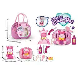 Тваринка в сумці DR 5046 (72/2) 2 види, м`яка іграшка, аксесуари, у сумці Тваринка в сумці DR 5046 (72/2) 2 види, м`яка іграшка, аксесуари, у сумці