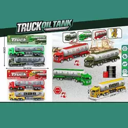 Набір машин BQ 600-62 (144/2) 2 види, 2 бензовози, інерція, у пакеті Набір машин BQ 600-62 (144/2) 2 види, 2 бензовози, інерція, у пакеті