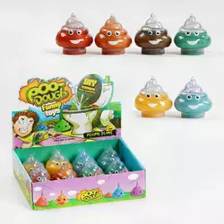 Лизун C 57865 (24) ЦІНА ЗА 12 ШТУК В БЛОЦІ "Poo", перламутровий Лизун C 57865 (24) ЦІНА ЗА 12 ШТУК В БЛОЦІ "Poo", перламутровий