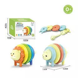 Пірамідка BB 2007 A/B (120/2) 2 види, 10 елементів, в коробці Пірамідка BB 2007 A/B (120/2) 2 види, 10 елементів, в коробці