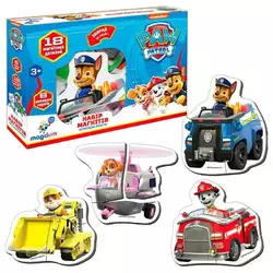 гр Набір магнітів ML 4034-32 "Щенячий патруль. Командна робота" (60) "Magdum", 18 магнітів, в коробці гр Набір магнітів ML 4034-32 "Щенячий патруль. Командна робота" (60) "Magdum", 18 магнітів, в коробці