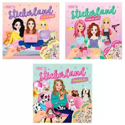 гр Видання для дозвілля "Stickerland" РМ-87 (12) "Апельсин", 14 сторінок, 4 арк. наліпок, ВИДАЄТЬСЯ МІКС ВИДІВ гр Видання для дозвілля "Stickerland" РМ-87 (12) "Апельсин", 14 сторінок, 4 арк. наліпок, ВИДАЄТЬСЯ МІКС ВИДІВ