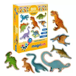 гр Набір магнітв "Big dinosaurs" ML4031-06 EN (70) "Magdum", англ. мова, в коробці гр Набір магнітв "Big dinosaurs" ML4031-06 EN (70) "Magdum", англ. мова, в коробці