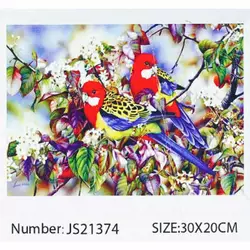 Алмазна мозаїка JS 21374 (50) "TK Group", "Птахи", 30х20 в коробці Алмазна мозаїка JS 21374 (50) "TK Group", "Птахи", 30х20 в коробці
