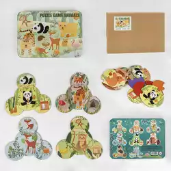 Пазлы С 48686 (48) "Животные", логические, в коробке Пазлы С 48686 (48) "Животные", логические, в коробке