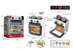 Плита F 2309 (24/2) звуки, підсвічування, відкриваються дверцята, муляжі їжі та посуду, в коробці Плита F 2309 (24/2) звуки, підсвічування, відкриваються дверцята, муляжі їжі та посуду, в коробці