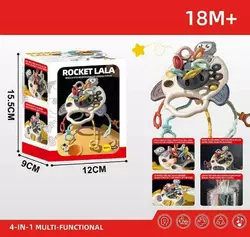 Брязкальце YD 750-24 (120/2) пальчикові ігри, поп іт, гумові прорізувачі, рухливі елементи, ручка для тримання, в коробці Брязкальце YD 750-24 (120/2) пальчикові ігри, поп іт, гумові прорізувачі, рухливі елементи, ручка для тримання, в коробці