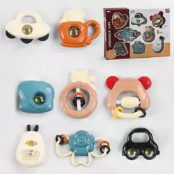 Набор погремушек 606 (24/2) 8 погремушек, в коробке Набор погремушек 606 (24/2) 8 погремушек, в коробке