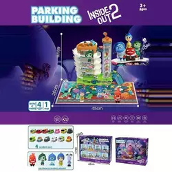 Трек 2023-31 (12) 5 рівнів, 4 машинка, 2 герої, підсвічування, мелодія, автоматичний підіймач, в коробці Трек 2023-31 (12) 5 рівнів, 4 машинка, 2 герої, підсвічування, мелодія, автоматичний підіймач, в коробці