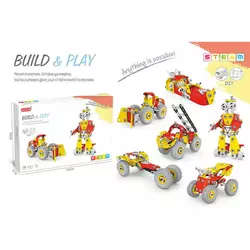 Конструктор J 7718 (18/2) 196 елементів, інструменти, пластикові та гумові деталі, в коробці Конструктор J 7718 (18/2) 196 елементів, інструменти, пластикові та гумові деталі, в коробці