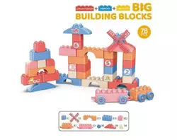 Конструктор JX 6873 (24) 78 деталей, У ПАКЕТІ Конструктор JX 6873 (24) 78 деталей, У ПАКЕТІ