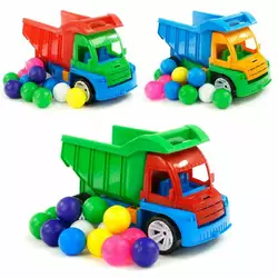 гр Самосвал "Алекс" с шариками мал /12шт/ 087 (3) "BAMSIC" гр Самосвал "Алекс" с шариками мал /12шт/ 087 (3) "BAMSIC"