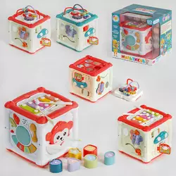 Музичний куб 42666 (18) "TK Group", ОЗВУЧУВАННЯ УКРАЇНСЬКОЮ МОВОЮ, вивчення літер, форм, кольорів, пісні, сортер, у коробці Музичний куб 42666 (18) "TK Group", ОЗВУЧУВАННЯ УКРАЇНСЬКОЮ МОВОЮ, вивчення літер, форм, кольорів, пісні, сортер, у коробці