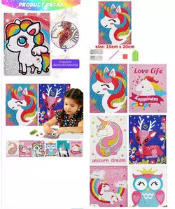 Алмазна мозаїка С 60558 (60) розмір 15х20 см, рамка, інструменти, ВИДАЄТЬСЯ МІКС Алмазна мозаїка С 60558 (60) розмір 15х20 см, рамка, інструменти, ВИДАЄТЬСЯ МІКС