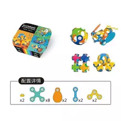 Магнітний конструктор XC-D 15 Штрих = 60875 (120/2) 16 деталей, в коробці Магнітний конструктор XC-D 15 Штрих = 60875 (120/2) 16 деталей, в коробці