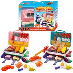 Майстер Гриль 22542 (18/2) "WToys", 2 види, продукти змінюють колір, звук, підсвічування, кухонне приладдя, холодна пара, в коробці Майстер Гриль 22542 (18/2) "WToys", 2 види, продукти змінюють колір, звук, підсвічування, кухонне приладдя, холодна пара, в коробці