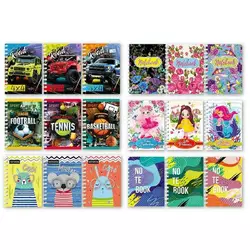 гр Блокнот Б-П6-40 / АП-1602 (20) А6, 40 арк, пружина збоку ВИДАЄТЬСЯ МІКС ВИДІВ "Апельсин" гр Блокнот Б-П6-40 / АП-1602 (20) А6, 40 арк, пружина збоку ВИДАЄТЬСЯ МІКС ВИДІВ "Апельсин"