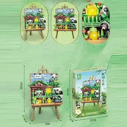 Конструктор 9155 (24) “Пейзаж”, підсвічування, в коробці Конструктор 9155 (24) “Пейзаж”, підсвічування, в коробці