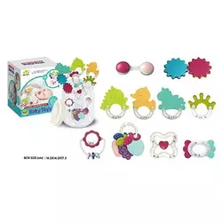 Набір брязкалець SL 84826 (36/2) 10 брязкалець, прорізувачі, бокс для зберігання, в коробці Набір брязкалець SL 84826 (36/2) 10 брязкалець, прорізувачі, бокс для зберігання, в коробці