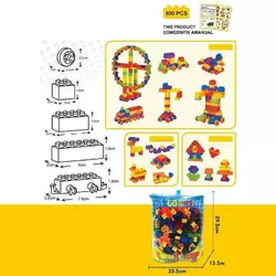 Конструктор MG 1108 (16) 800 елементів, у сумці Конструктор MG 1108 (16) 800 елементів, у сумці