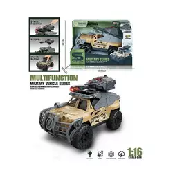 Машина JS 207 A (24/2) автоматична вібрація дула, масштаб 1:16, підсвічування, інерція, на батарейках, рухома башта з тріскачкою, в коробці Машина JS 207 A (24/2) автоматична вібрація дула, масштаб 1:16, підсвічування, інерція, на батарейках, рухома башта з тріскачкою, в коробці