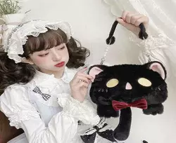 Сумочка M 18031 (240) “Котик”, знімний хвостик-аксесуар, знімна ручка-тримач та регульований ремінець на плече, одне відділення, на блискавці Сумочка M 18031 (240) “Котик”, знімний хвостик-аксесуар, знімна ручка-тримач та регульований ремінець на плече, одне відділення, на блискавці