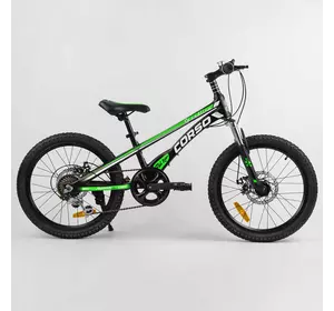 Детский спортивный велосипед 20’’ CORSO «Speedline» MG-74290 (1) магниевая рама, Shimano Revoshift 7 скоростей, собран на 75