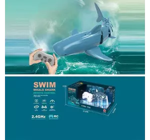 Акула на радіокеруванні 18004-31 (24/2) акумулятор 3.7 V, пульт 2.4 GHz, викрутка, в коробці Акула на радіокеруванні 18004-31 (24/2) акумулятор 3.7 V, пульт 2.4 GHz, викрутка, в коробці