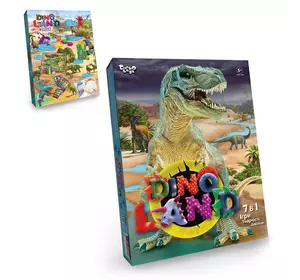 гр Креативна творчість "Dino land 7в1" DL-01-01U (5) (УКР) "Danko Toys"