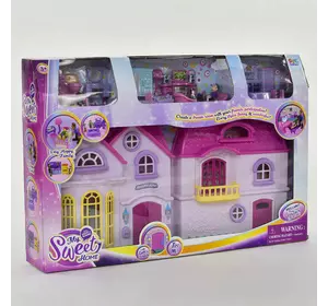 Будиночок 16428 (6) з меблями, звук, світло, в коробці Будиночок 16428 (6) з меблями, звук, світло, в коробці