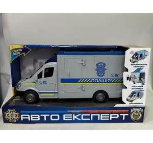 Машинка ТК-73429 (24) "Авто Експерт", "Поліція", ОЗВУЧ УКР МОВОЮ, інерція, звук, підсвіч, вірші, пісні, двері, та дах відчиняються, в коробці Машинка ТК-73429 (24) "Авто Експерт", "Поліція", ОЗВУЧ УКР МОВОЮ, інерція, звук, підсвіч, вірші, пісні, двері, та дах відчиняються, в коробці
