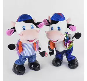 Мягкая игрушка C 43993 (72) "Бычок", 2 вида, на батарейках, высота 29 см, песни на иностранном и русском языке, в пакете Мягкая игрушка C 43993 (72) "Бычок", 2 вида, на батарейках, высота 29 см, песни на иностранном и русском языке, в пакете