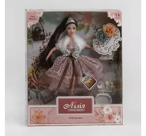 Кукла Лилия ТК - 13355 (48/2) "TK Group", "Лесная принцесса", питомец, аксессуары, в коробке