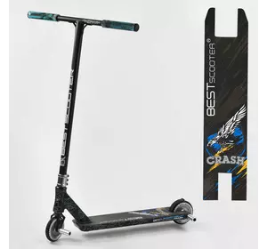 Самокат трюковый 37890 Best Scooter (4) "CRASH" HIC-система, ПЕГИ, алюминиевый диск и дека, колёса 110мм PU, ширина руля - 57 см, в коробке Самокат трюковый 37890 Best Scooter (4) "CRASH" HIC-система, ПЕГИ, алюминиевый диск и дека, колёса 110мм PU, ширина руля - 57 см, в коробке