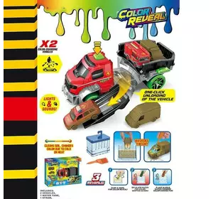 Машина SK 337 XB (30) 2 металопластикові машинки, змінює колір, піпетка, механічний запускач, рухливі елементи, звук, підсвічування, в коробці Машина SK 337 XB (30) 2 металопластикові машинки, змінює колір, піпетка, механічний запускач, рухливі елементи, звук, підсвічування, в коробці