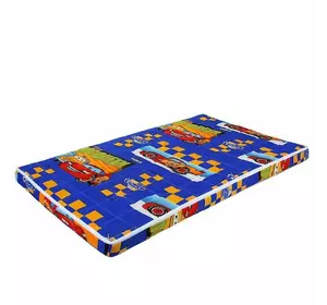 гр Матрац кокос - поролон - 11122234 полікоттон "Малютка2 "Тачки" (1) - колір синій Homefort гр Матрац кокос - поролон - 11122234 полікоттон "Малютка2 "Тачки" (1) - колір синій Homefort