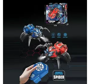 Павук на радіокеруванні HJ 918 Y (36/2) 2 види, на батарейках, пульт керування, звуки, мелодія, підсвічування, парогенератор, режим демонстрації, в ко Павук на радіокеруванні HJ 918 Y (36/2) 2 види, на батарейках, пульт керування, звуки, мелодія, підсвічування, парогенератор, режим демонстрації, в ко