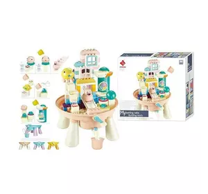 Конструктор 77019 (12) 123 елементи, столик, водяні іграшки, кухлик, антиковзкі наліпки, інструкція, в коробці Конструктор 77019 (12) 123 елементи, столик, водяні іграшки, кухлик, антиковзкі наліпки, інструкція, в коробці