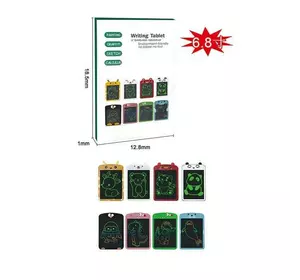 Планшет для малювання JS 002 (100) розмір: 12.8х18.5 см, кольоровий екран, стилус, блокування екрана, кнопка стирання, в коробці, ВИДАЄТЬСЯ МІКС Планшет для малювання JS 002 (100) розмір: 12.8х18.5 см, кольоровий екран, стилус, блокування екрана, кнопка стирання, в коробці, ВИДАЄТЬСЯ МІКС