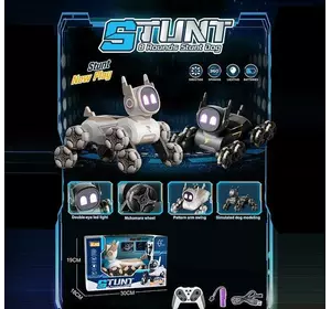 Кішка на радіокеруванні 588 A 2 B (24) 2 кольори, акум. 3,7 V, пульт 2,4 Ghz, муз, підсв, звуки, трансформація коліс, роликові колеса, в коробці Кішка на радіокеруванні 588 A 2 B (24) 2 кольори, акум. 3,7 V, пульт 2,4 Ghz, муз, підсв, звуки, трансформація коліс, роликові колеса, в коробці