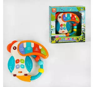 Музична іграшка “Папужка” TK - 30564 (48) "TK Group", ОЗВУЧУВАННЯ УКРАЇНСЬКОЮ МОВОЮ, пісні, казки, в коробці Музична іграшка “Папужка” TK - 30564 (48) "TK Group", ОЗВУЧУВАННЯ УКРАЇНСЬКОЮ МОВОЮ, пісні, казки, в коробці